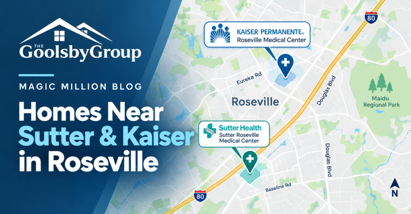 7 Roseville Homes Within 5 Minutes of Sutter & Kaiser
